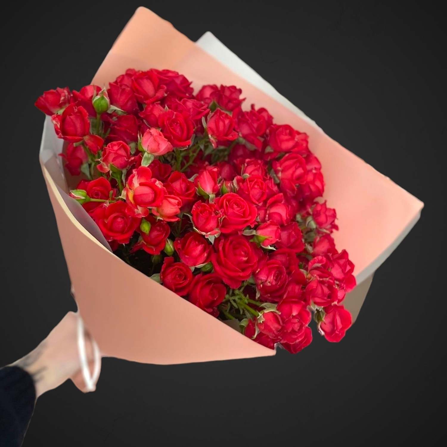 Букет "Багряный закат"